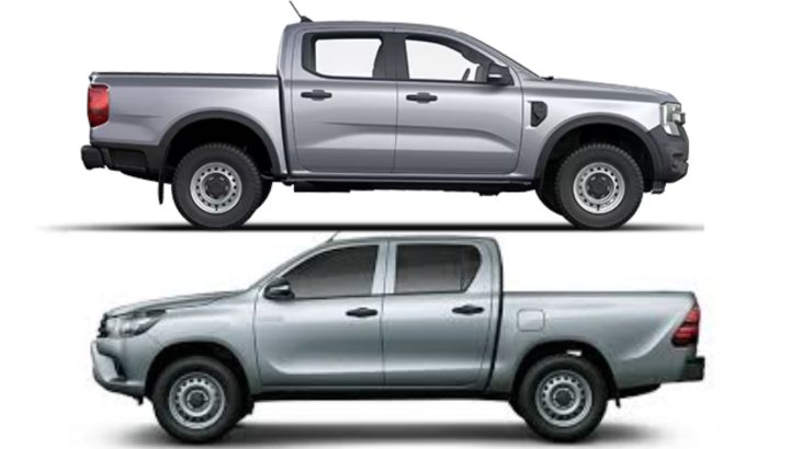 Toyota Hilux y Ford Ranger: ¿cuál es más completa?