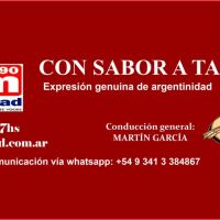 "Con sabor a tango, un ciclo radial que esta transcurriendo su cuarta temporada"