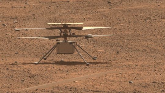 Ingenuity, el helicóptero de la NASA