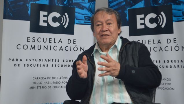 Héctor "Toty" Flores en el Ciclo de Entrevistas de la Escuela de Comunciación