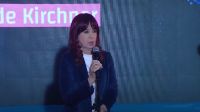 20230923 Cristina Kirchner le habló a la militancia luego de su disertación en la UMET.
