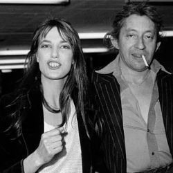 Charlotte y Serge Gainsbourg.