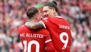 Alexis mac allister darwin nuñez liverpool premier league