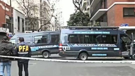 El procedimiento policial, por el robo a un funcionario de la Embajada de Turquía en Palermo.