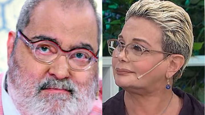 Jorge Lanata y Carmen Barbieri