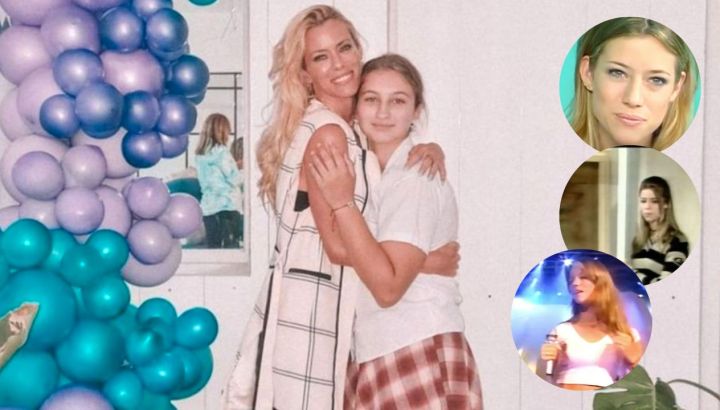 Modelo, cantante y actriz: Así era Nicole Neumann a la edad de Indiana Cubero