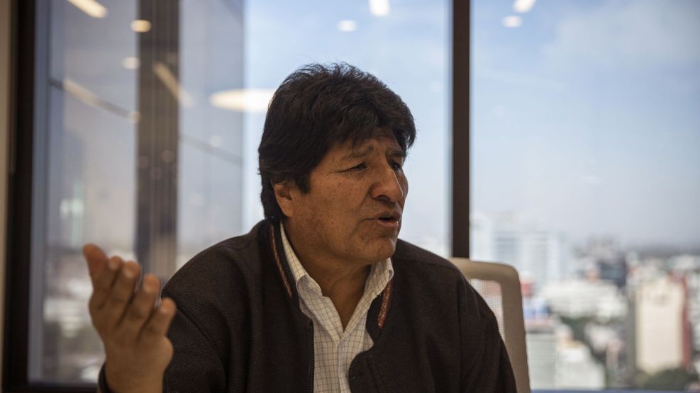 Former Bolivian President Evo Morales Interview 