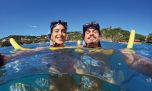 Las fotos de las vacaciones de Celeste Muriega y Christian Sancho en el paraíso