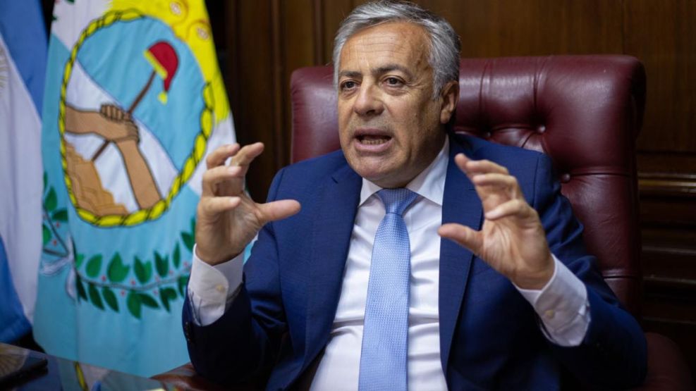Alfredo Cornejo, gobernador electo en Mendoza.