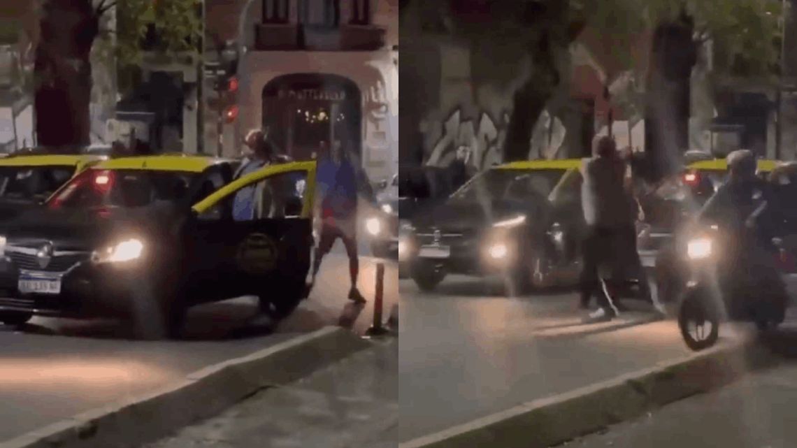 Una Pelea Entre Taxistas Terminó Con Un Motociclista Atropellado Perfil 3477