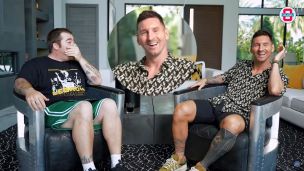 Lionel Messi y Migue Granados