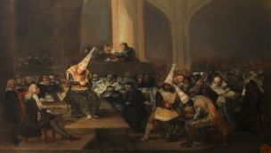 Escena de la inquisición - Francisco de Goya - 1808