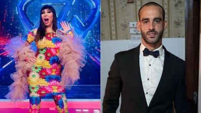 Moria Casán y Maxi Guidici