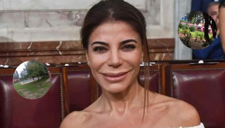 Con piscina y cancha de tenis, así es "La Rosadita", la mansión de Zulemita Menem en La Rioja