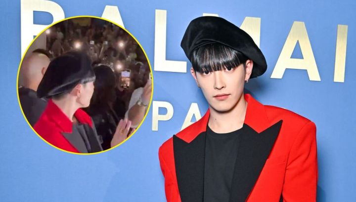 Hongjoong de ATEEZ causó locura en un desfile en la Semana de la Moda de París