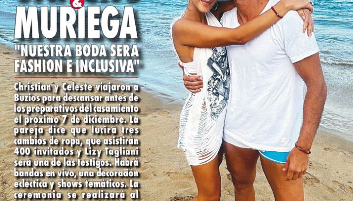 Christian Sancho y Celeste Muriega en Búzios: "Nuestra boda será fashion e inclusiva"