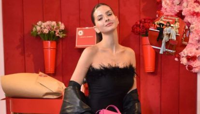 La actriz fue la invitada de lujo al lanzamiento del pop up de Carolina Herrera en el Unicenter. 