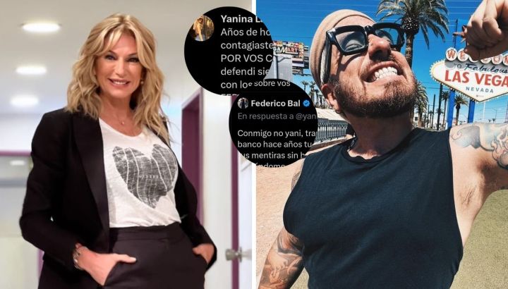 Se picó: El tenso cruce que tuvo Yanina Latorre con Fede Bal
