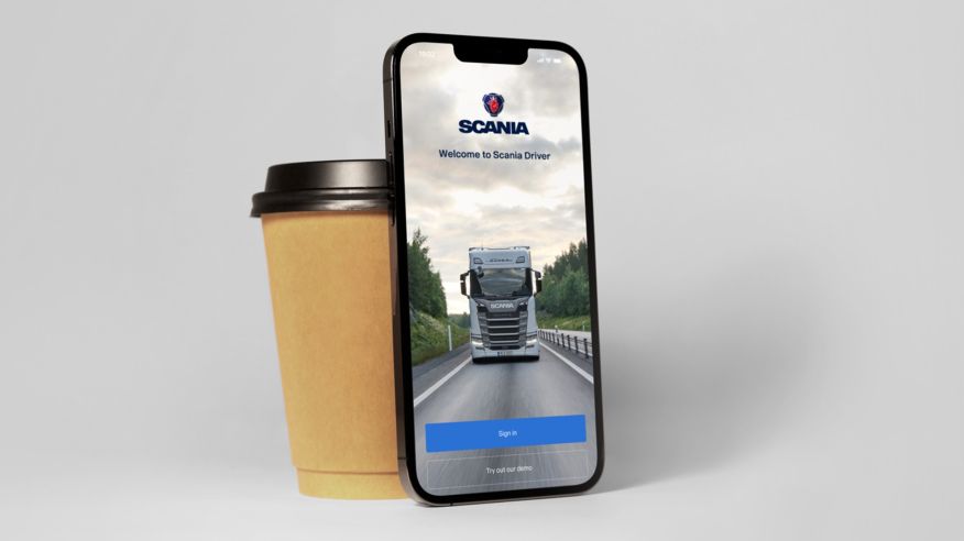 Driver App, la nueva herramienta digital de Scania para conductores