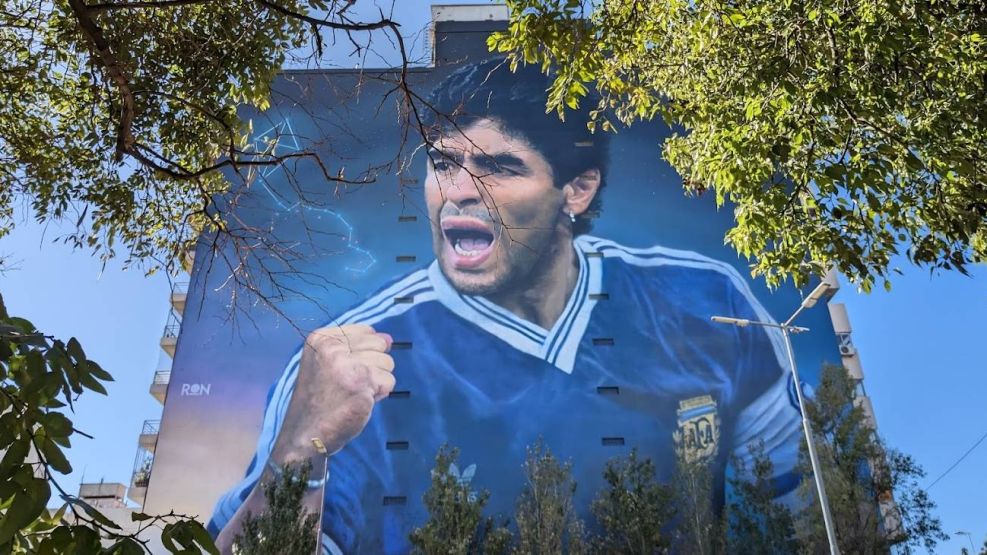 Mural de Diego Maradona 20230929
