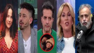 Ángel de Brito, Yanina Latorre, Connie Ansaldi, Pampito, Jorge Rial, Sofía Clerici y Martín Insaurralde