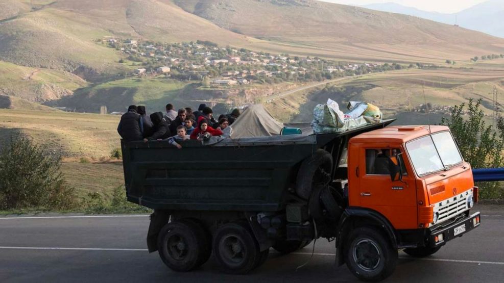 Éxodo total en Nagorno Karabaj: ya escapó casi el 85 por ciento de la población de la república que será disuelta