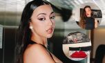 A puro rojo y negro, así es la habitación estilo femme de Julieta Castro