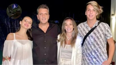 La reacción de Tomás Massa, hijo de Sergio Massa, al Debate Presidencial 2023