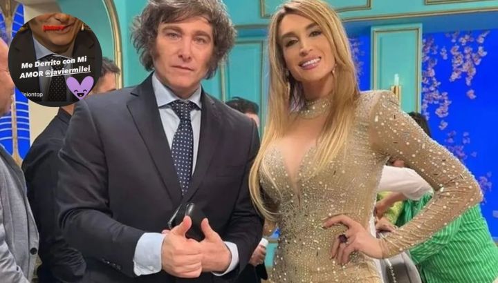 La reacción de Fátima Flórez cuando Javier Milei confesó que está muy enamorado de ella