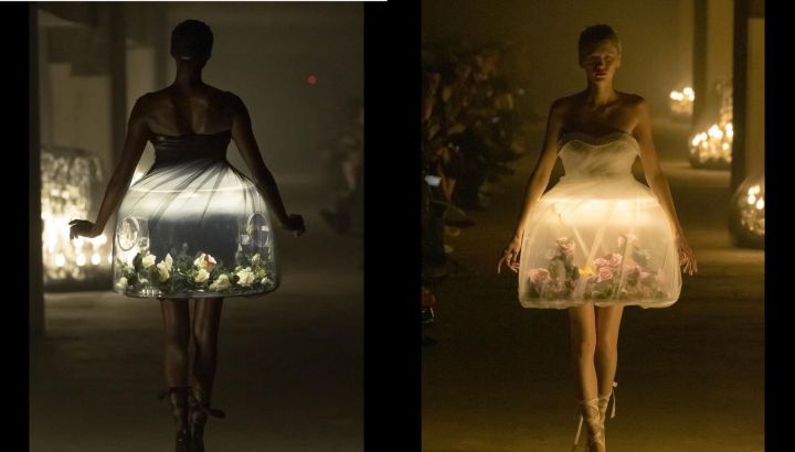 Paris Fashion Week: el espectacular desfile con mariposas y terrarios de Undercover