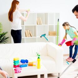 La limpiezas del hogar como actividad física.  | Foto:CEDOC
