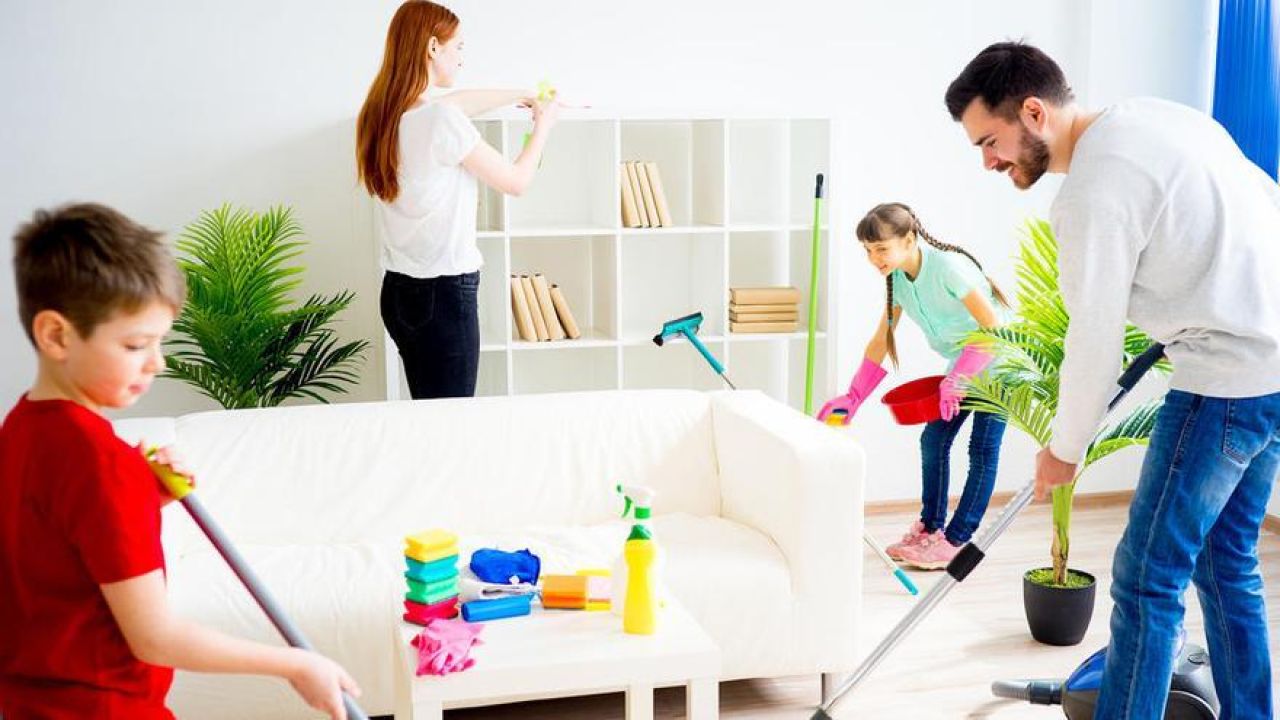 La limpiezas del hogar como actividad física.  | Foto:CEDOC
