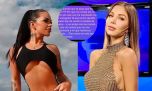 Romina Malaspina reveló que Sofía Clerici le robó un beso y la modelo estalló de furia: "Querés cámara"