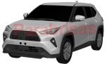 Toyota registra el nuevo Yaris Cross en Argentina