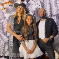 Eliana Guercio, Sergio Romero y Chloé Romero