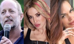 Martín Insaurralde, Jésica Cirio y Sofía Clerici