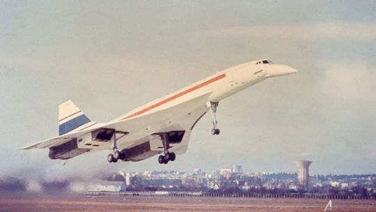 Concorde: el primer avión comercial avión en romper la barrera del sonido