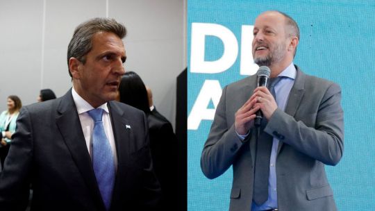 Sergio Massa y Martín Insaurralde