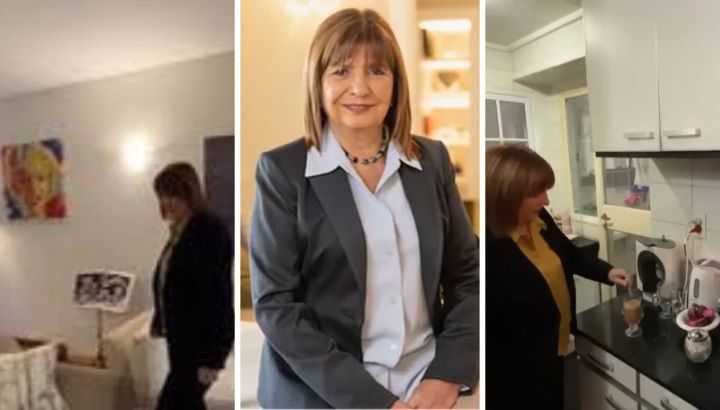 Cómo es el departamento donde vive Patricia Bullrich hace 30 años: piso de parquet, obras de arte y textiles blancos