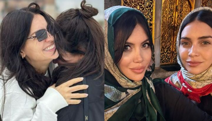 Zaira Nara visitó a Wanda Nara en Turquía y realizaron un ostentoso recorrido: "Vayas donde vayas"