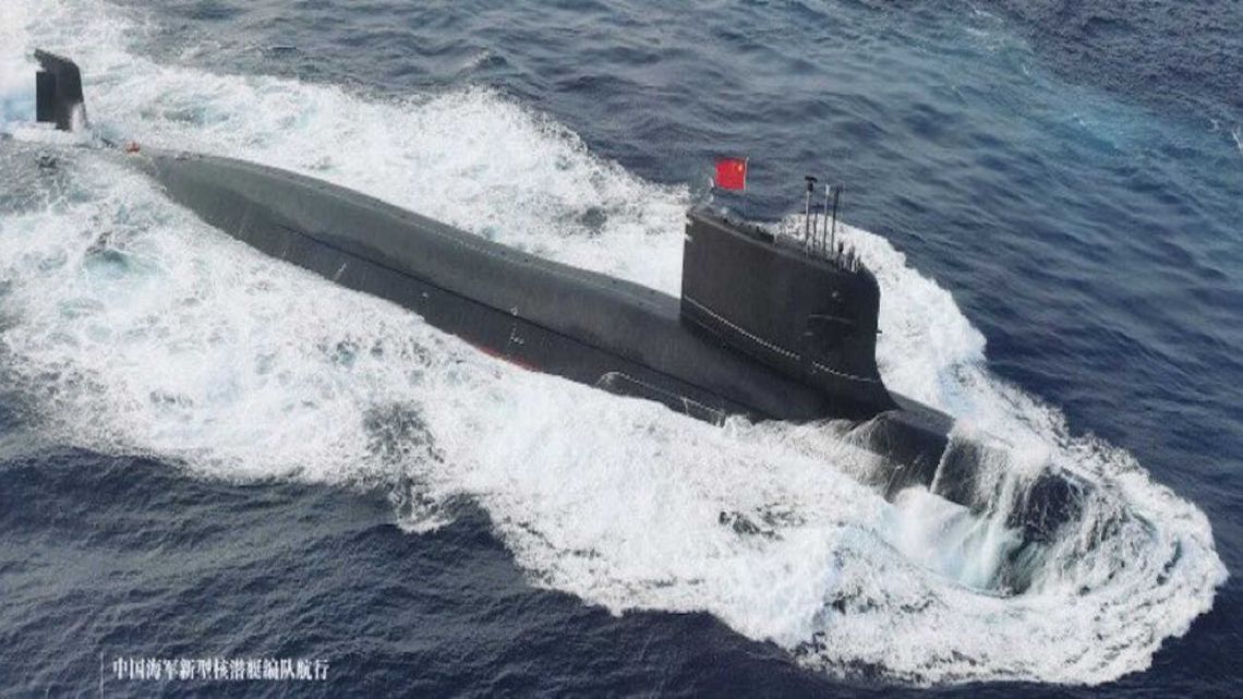 The Chinese submarine collided with its own booby trap and its 55 crew members died, but Beijing denies this