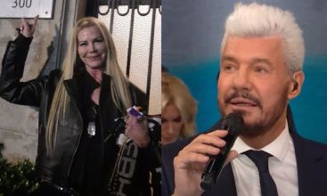 Soledad Aquino y Marcelo Tinelli