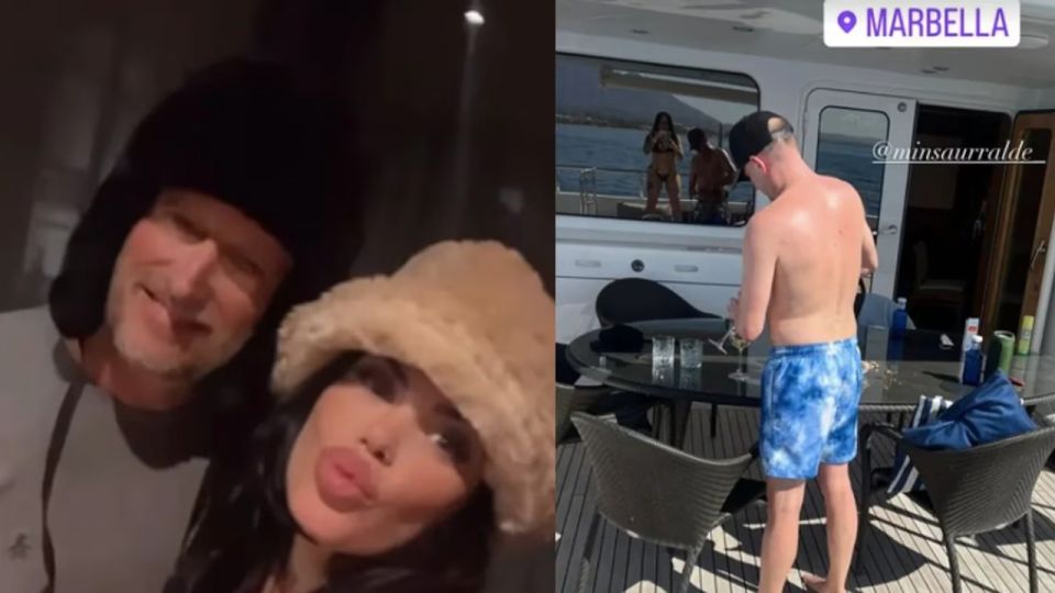 A tres semanas de las elecciones, la modelo compartió varias fotos y videos con el ex Jefe de Gabinete de la Provincia de Buenos Aires en una embarcación de lujo.