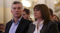 Patricia Bullrich y Mauricio Macri en el marco del Segundo Encuentro del Grupo Libertad y Democracia.