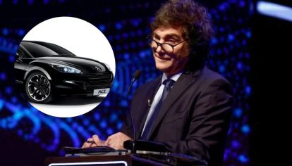 El candidato a presidente no teme ser visto por el público en los estudios del certamen de Marcelo Tinelli. 
