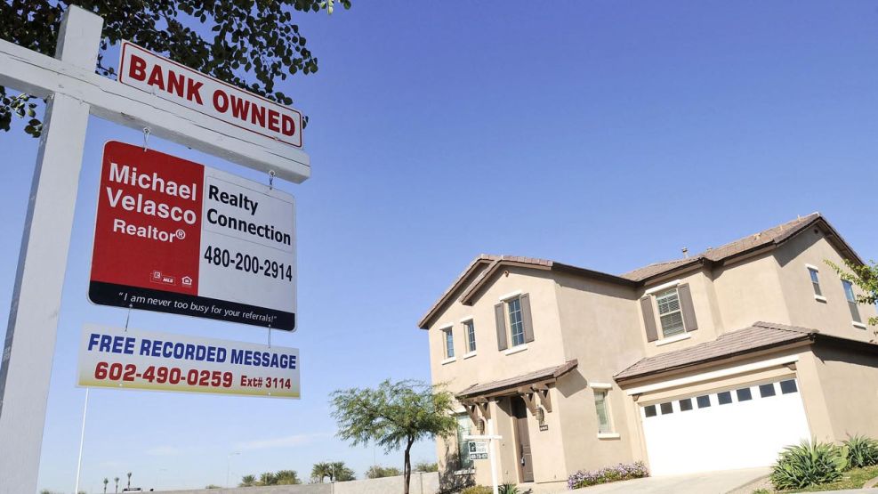 Casas con hipotecas en Estados Unidos