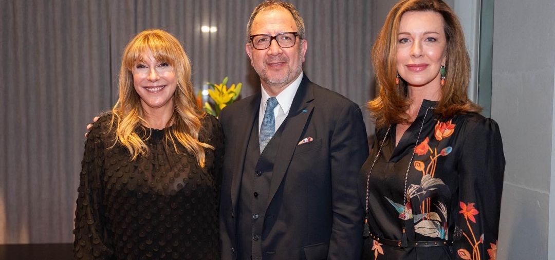 Amalia Amoedo, Fabián Perechodnik y Nunzia Locatelli.