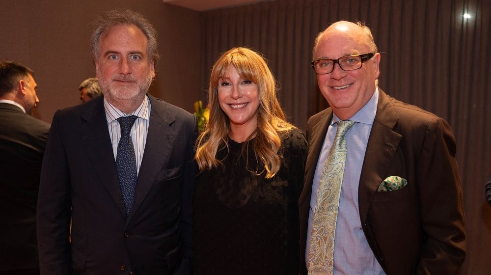Tato Lanusse, Amalia Amoedo y Martín Cabrales.