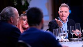 La última cena, talk show.