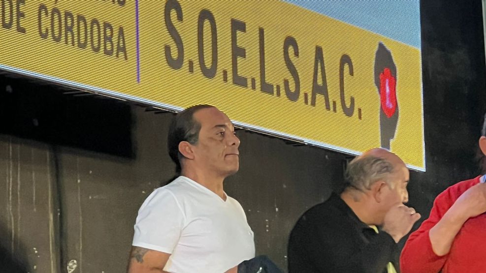 Sergio Fitipaldi en la asamblea del Soelsac
